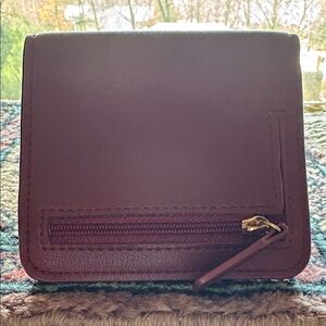 Burgundy Leather Wallet
